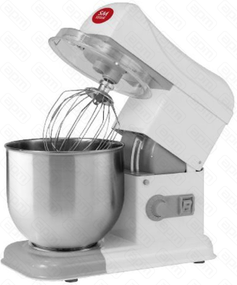 МИКСЕР ПЛАНЕТАРНЫЙ APACH BAKERY LINE SM7 1Ф БЕЛЫЙ